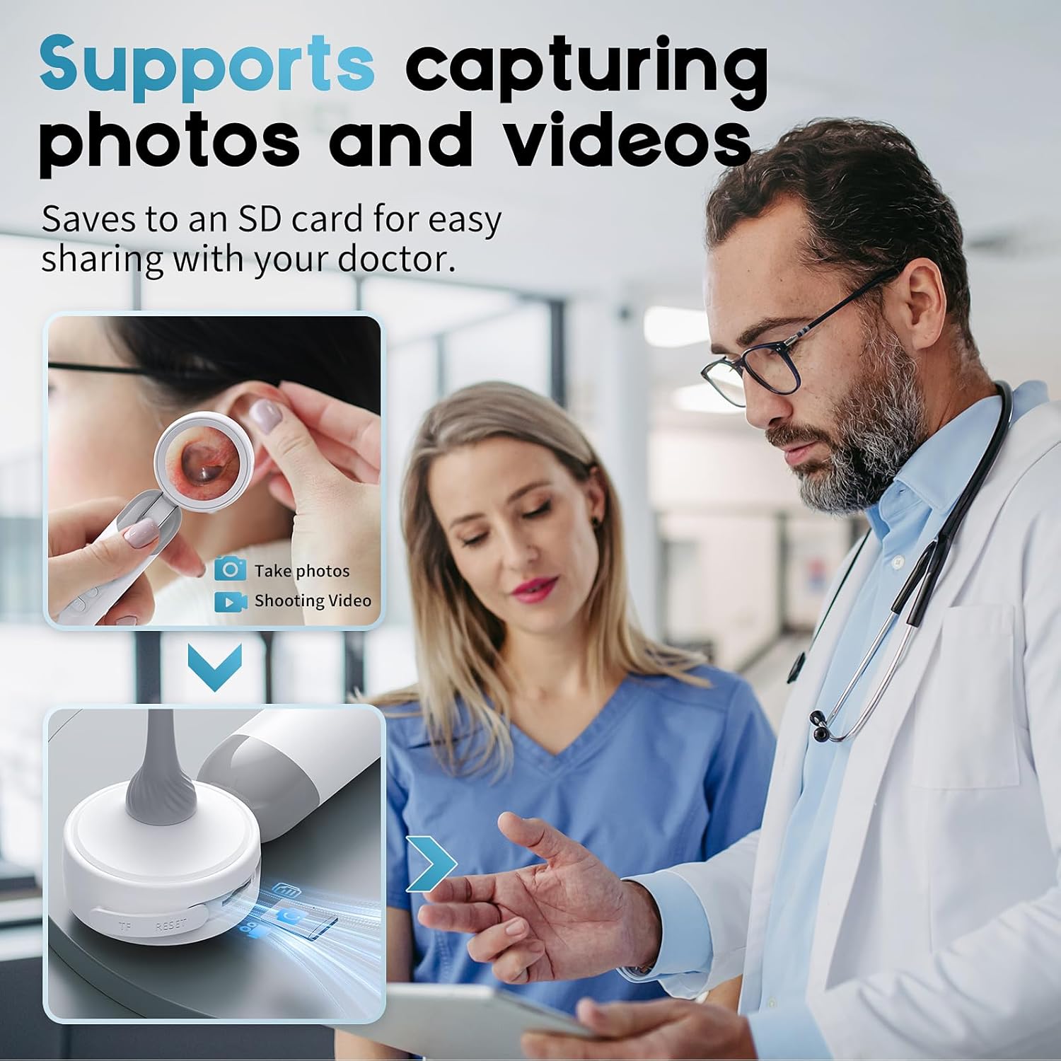 Viora's Otoscope Ear Camera